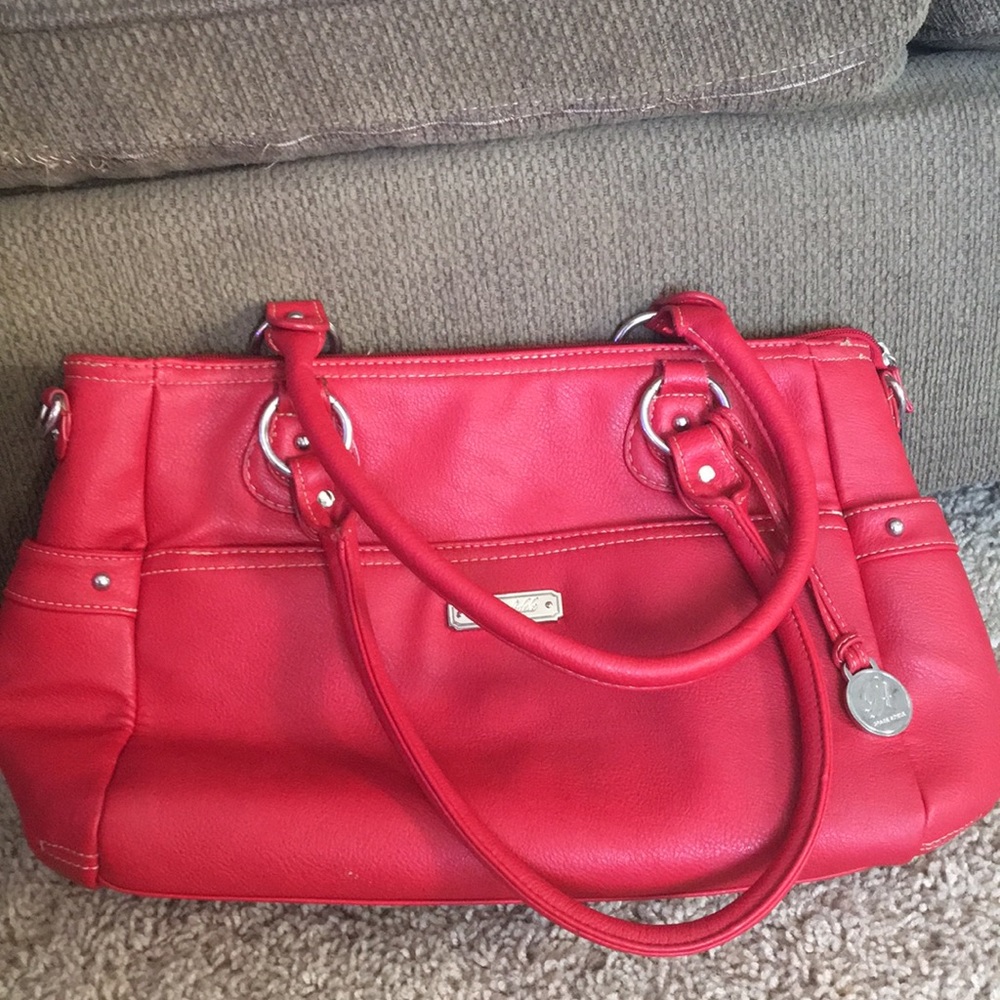 Grace adele bag bright red